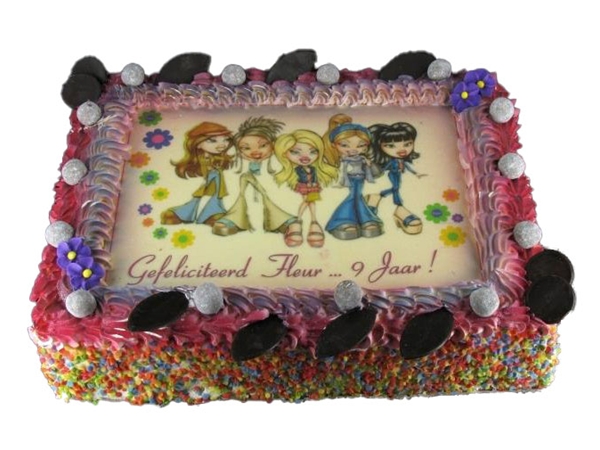 Bratz feesttaart