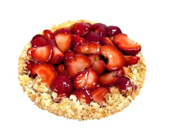 Aardbeivlaai 6 pers