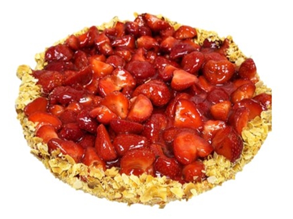 Aardbeienvlaai 12 pers.