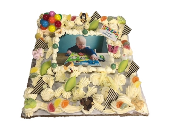 Oranjekoek Cremé met Foto Webshop