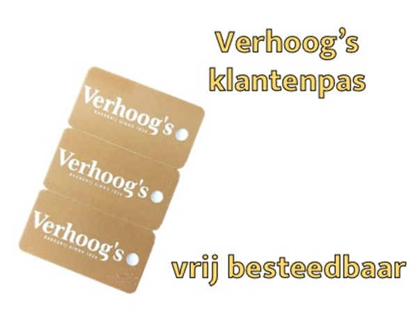 Verhoog's Klantenpas